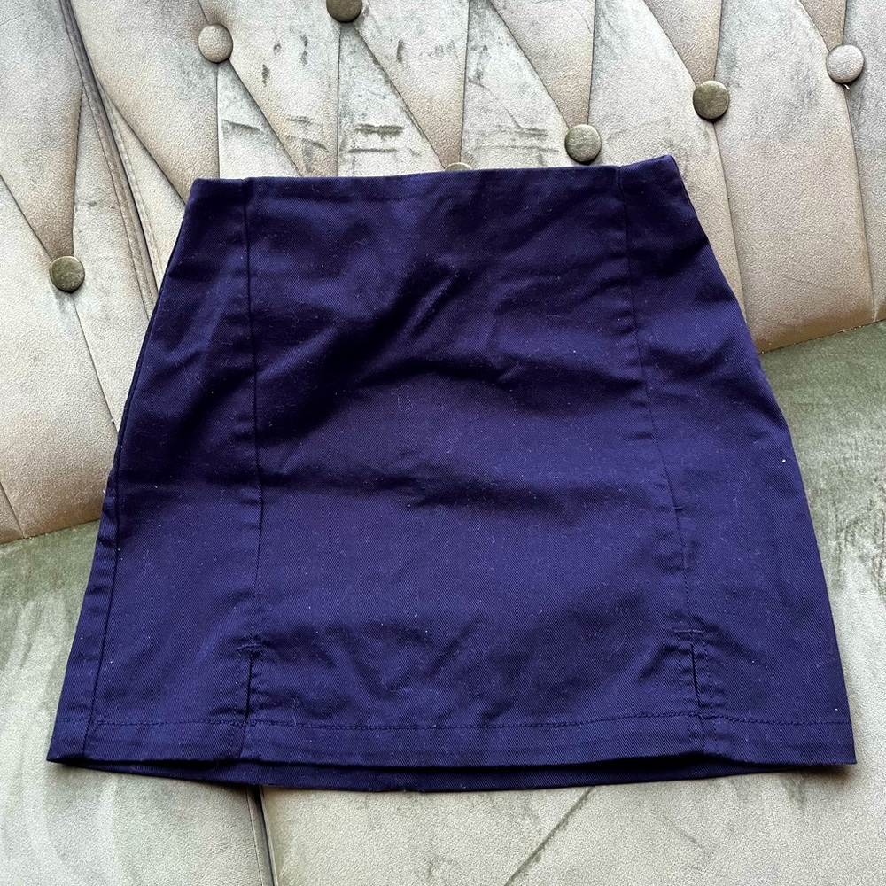 Black mini skirt Brandy Melville Cara skirt